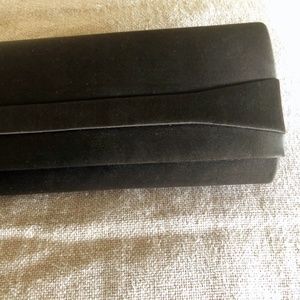 Bronze Green Satin Clutch